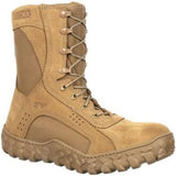 Rocky S2v Men's Steel Toe Tactical Military Boots Rkc053 In Brown - TLW Shoes