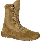 Rocky C7 Men's Commercial Military Boots Rkc065 In Brown - TLW Shoes