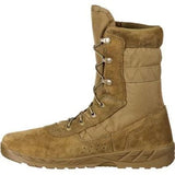 Rocky C7 Men's Commercial Military Boots Rkc065 In Brown - TLW Shoes