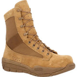 Rocky C4t Men's Composite Toe Tactical Military Boots Rkc140 In Brown - TLW Shoes