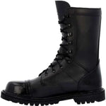 Rocky Jump Boot Women's Lace Up Soft Toe Jump Boots Rkc157 In Black - TLW Shoes