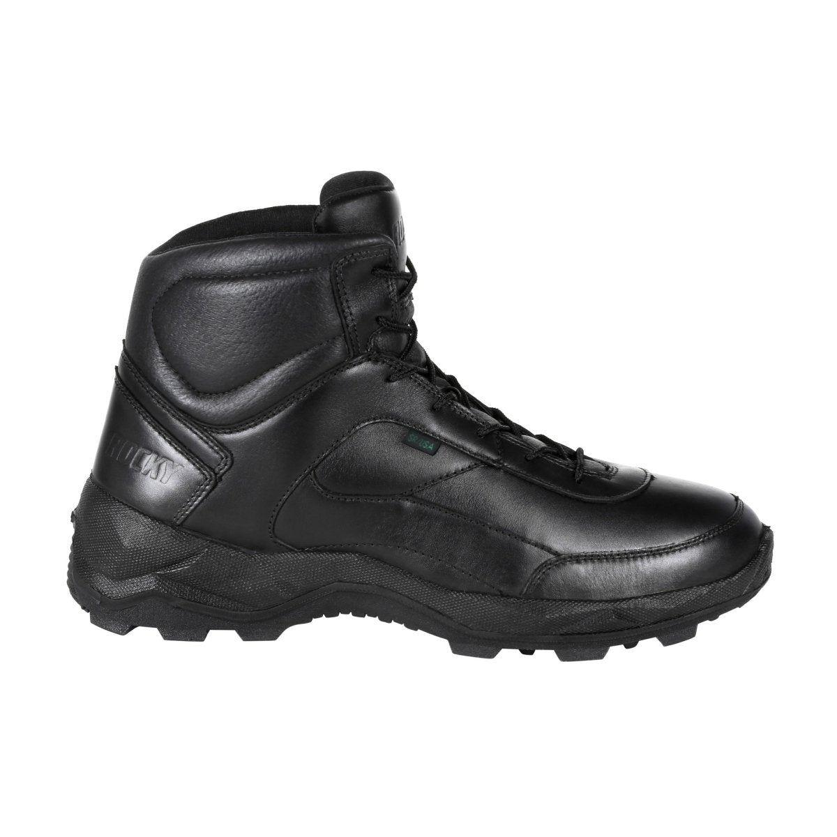 Rocky Priority Men's Leather Boots Rkd0043 In Black - TLW Shoes