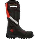 Rocky Code Red Structure NFPA Rated Men's Composite Toe Fire Boots Rkd0087 In Black - TLW Shoes