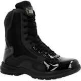 Rocky Cadet 8" Other Men's Side Zip Public Service Boots Rkd0103 In Black - TLW Shoes