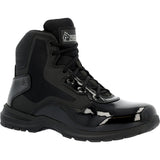 Rocky Cadet 6" Men's Side Zip Public Service Boots Rkd0105 In Black - TLW Shoes