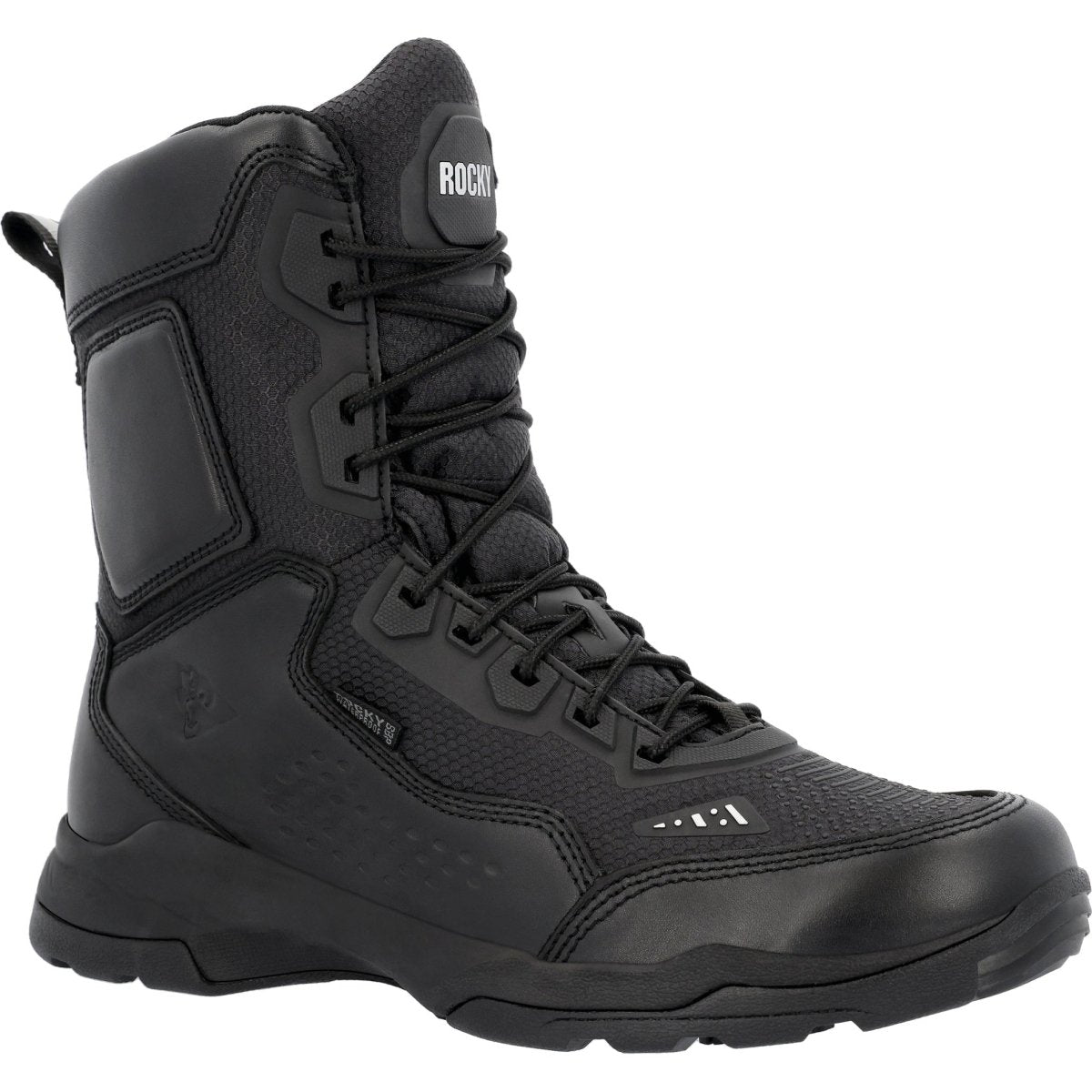 Rocky Tac One Men's 6” Composite Toe Internal Met Guard Work Boots Rkd0111 In Black - TLW Shoes