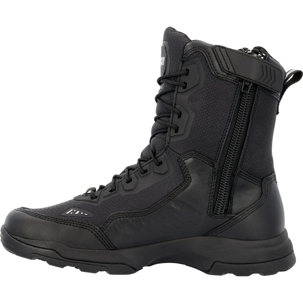 Rocky Tac One Men's 6” Composite Toe Internal Met Guard Work Boots Rkd0111 In Black - TLW Shoes