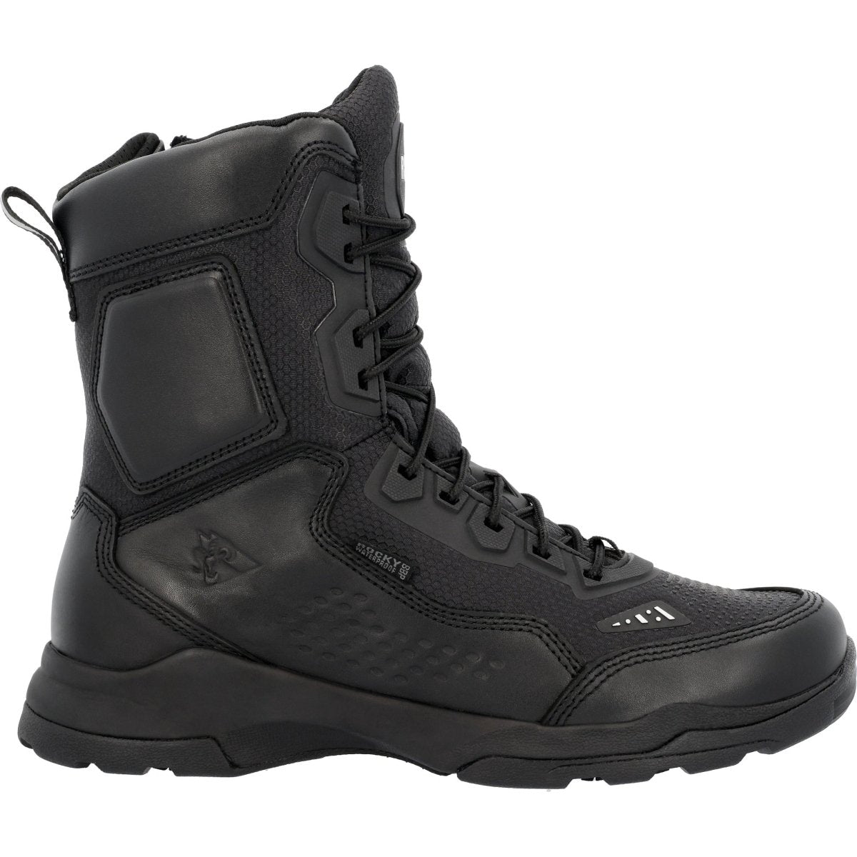 Rocky Tac One Men's 6” Composite Toe Internal Met Guard Work Boots Rkd0111 In Black - TLW Shoes