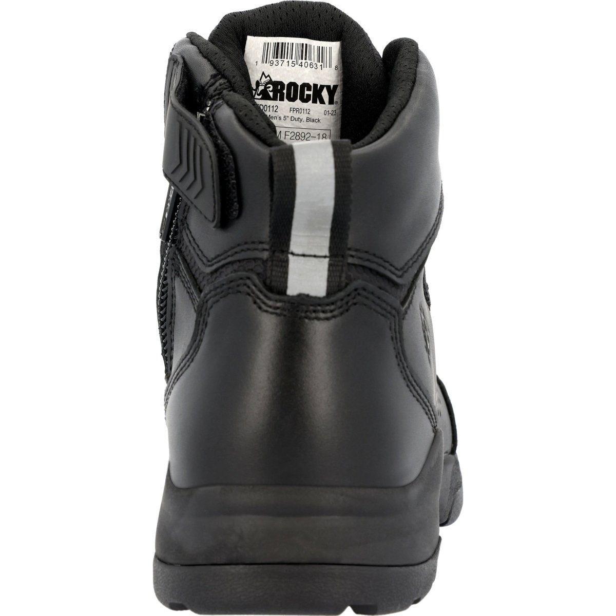 Rocky Tac One Men's Waterproof Public Service Boots Rkd0112 In Black - TLW Shoes