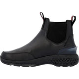 Rocky Station Slip - on Men's Soft Toe Boots Rkd0115 In Black - TLW Shoes