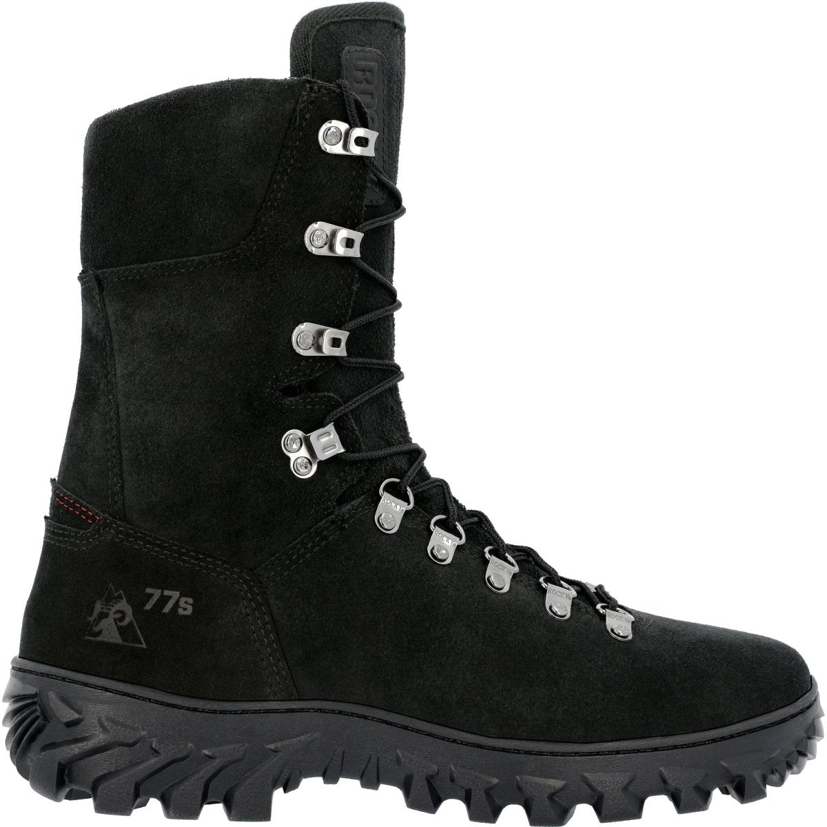 Rocky Code Red Men's Wildland 77's Fire Boots Rkd0117 In Black - TLW Shoes