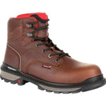 Rocky Rams Horn Men's Waterproof Composite Toe Work Boots Rkk0257 In Brown - TLW Shoes