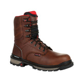 Rocky Rams Horn Men's Waterproof Work Boots Rkk0296 In Brown - TLW Shoes