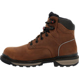 Rocky Rams Horn Men's Waterproof Composite Toe Work Boots Rkk0388 In Brown - TLW Shoes