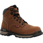 Rocky Rams Horn Men's Waterproof Composite Toe Work Boots Rkk0388 In Brown - TLW Shoes