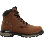 Rocky Rams Horn Men's Waterproof Composite Toe Work Boots Rkk0388 In Brown - TLW Shoes