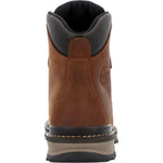 Rocky Rams Horn Men's Composite Toe Waterproof Work Boots Rkk0390 In Brown - TLW Shoes