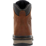 Rocky Rams Horn Men's Composite Toe Waterproof Work Boots Rkk0390 In Brown - TLW Shoes