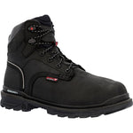 Rocky Rams Horn Men's Composite Toe Internal Met Guard Work Boots Rkk0393 In Black - TLW Shoes