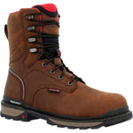 Rocky Rams Horn Men's Waterproof Composite Toe Work Boots Rkk0394 In Brown - TLW Shoes