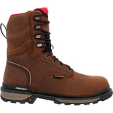 Rocky Rams Horn Men's Waterproof Composite Toe Work Boots Rkk0394 In Brown - TLW Shoes