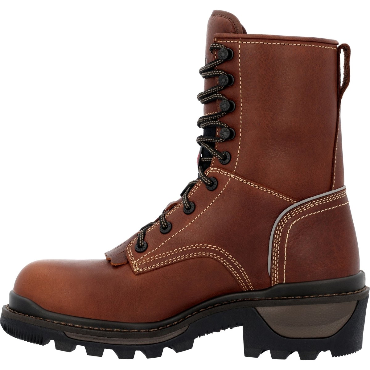 Rocky Rams Horn Men's Waterproof Logger Boots Rkk0395 In Brown - TLW Shoes