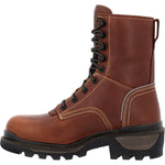 Rocky Rams Horn Logger Men's Composite Toe Waterproof 400G Insulated Work Boots Rkk0396 In Brown - TLW Shoes