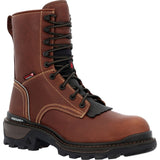 Rocky Rams Horn Men's Waterproof Composite Toe Work Boots Rkk0397 In Brown - TLW Shoes