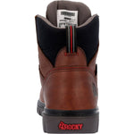 Rocky Usa Worksmart 6" Men's Waterproof Composite Toe Work Boots Rkk0401 In Brown - TLW Shoes