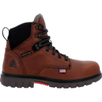 Rocky Usa Worksmart 6" Men's Waterproof Composite Toe Work Boots Rkk0401 In Brown - TLW Shoes