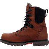 Rocky Usa Worksmart 8" Waterproof Composite Toe Men's Work Boots Rkk0403 In Brown - TLW Shoes