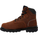 Rocky Rams Horn Men's Composite Toe Internal Met Guard Work Boots Rkk0440 In Brown - TLW Shoes