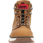 Rocky Rebound Wedge Men's Waterproof Composite Toe Work Boots Rkk0451 In Brown - TLW Shoes