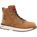 Rocky Rebound Wedge Men's Waterproof Composite Toe Work Boots Rkk0451 In Brown - TLW Shoes