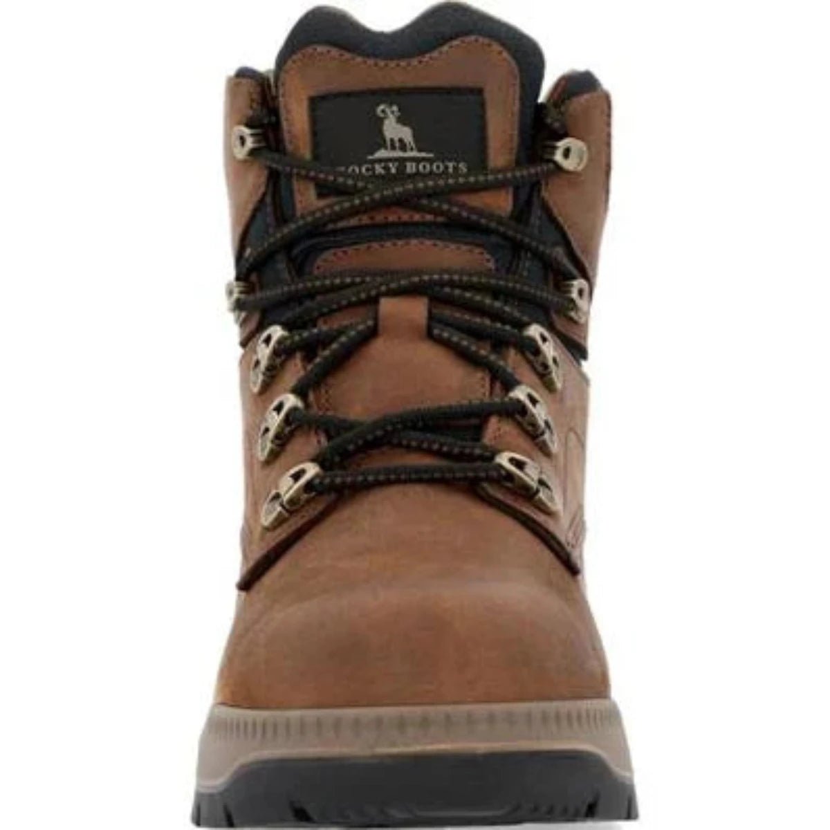 Rocky Worksmart Men's Waterproof Composite Toe Work Boots Rkk0458 In Brown - TLW Shoes