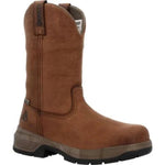 Rocky Worksmart Men's 11” Waterproof Work Soft Toe Boots Rkk0461 In Brown - TLW Shoes