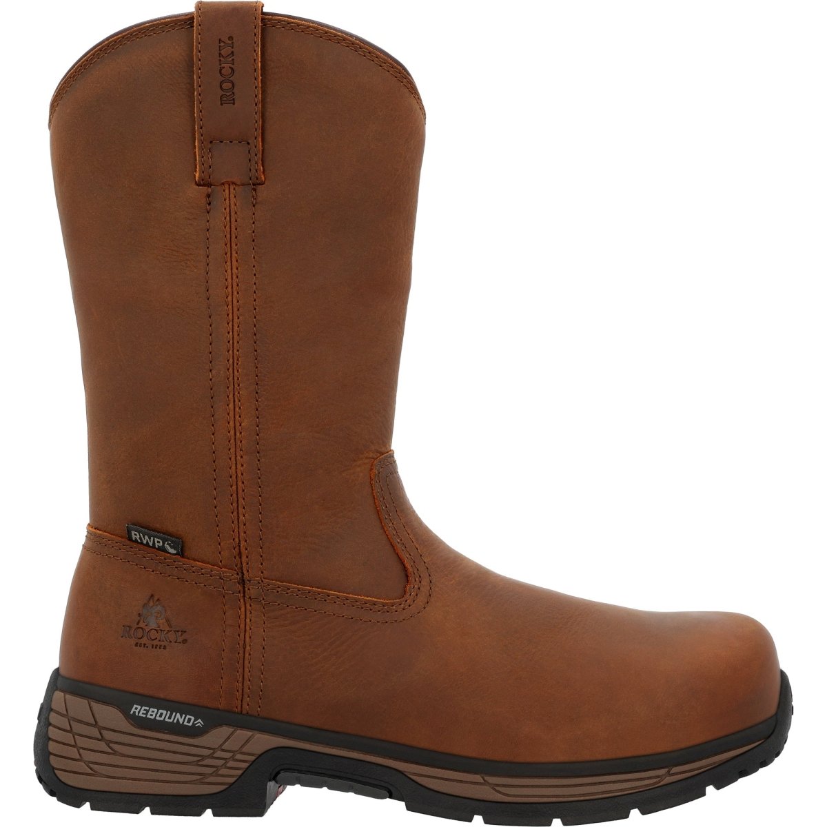 Rocky Treadflex Men's 11” Composite Toe Work Boots Rkk0469 In Brown - TLW Shoes