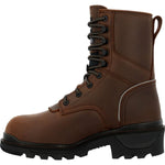 Rocky Rams Horn Men's Logger 800G Insulated Work Boots Rkk0478 In Brown - TLW Shoes