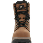 Rocky Worksmart Men's 8” Composite Toe Internal MET Guard Work Boots Rkk0482 In Brown - TLW Shoes