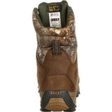 Rocky Retraction Men's Waterproof 800G Insulated Soft Toe Outdoor Boots Rks0227 In Realtree Edge - TLW Shoes