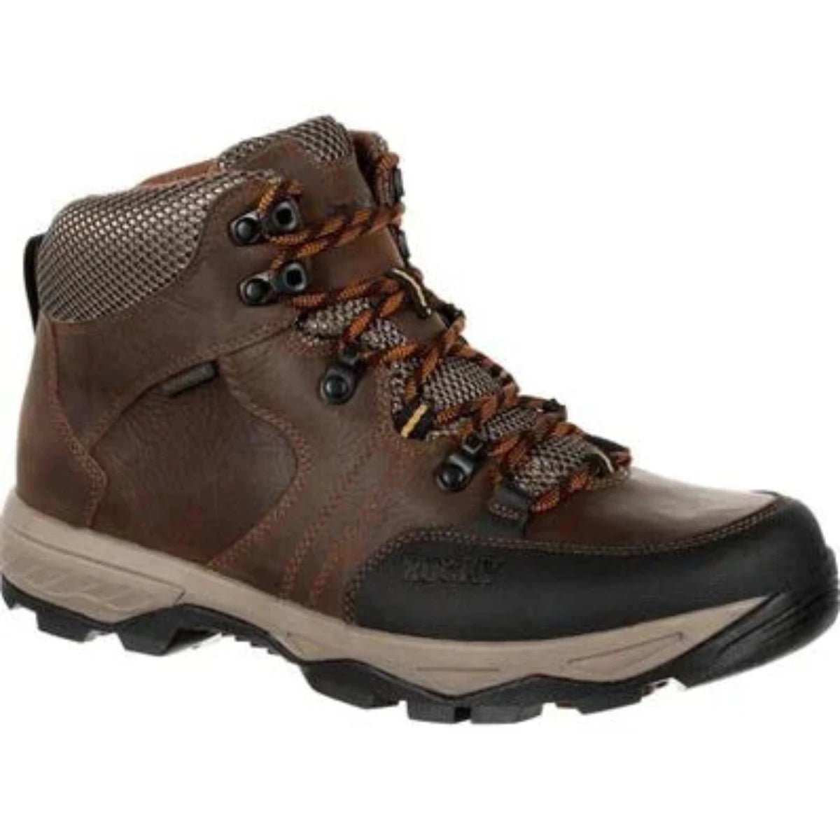 Rocky Endeavor Point Men's Waterproof Outdoor Soft Toe Boots Rks0300 In Brown - TLW Shoes