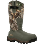 Rocky Sport Pro Men's Rubber 1200G Insulated Waterproof Outdoor Boots Rks0382 In Mossy Oak - TLW Shoes