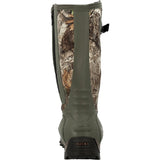 Rocky Sport Pro Men's Rubber 1200G Insulated Waterproof Outdoor Boots Rks0382 In Mossy Oak - TLW Shoes