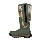 Rocky Sport Pro Women's 1200G Insulated Rubber Outdoor Boots Rks0479 In Realtree Edge - TLW Shoes