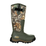 Rocky Sport Pro Women's 1200G Insulated Rubber Outdoor Boots Rks0479 In Realtree Edge - TLW Shoes