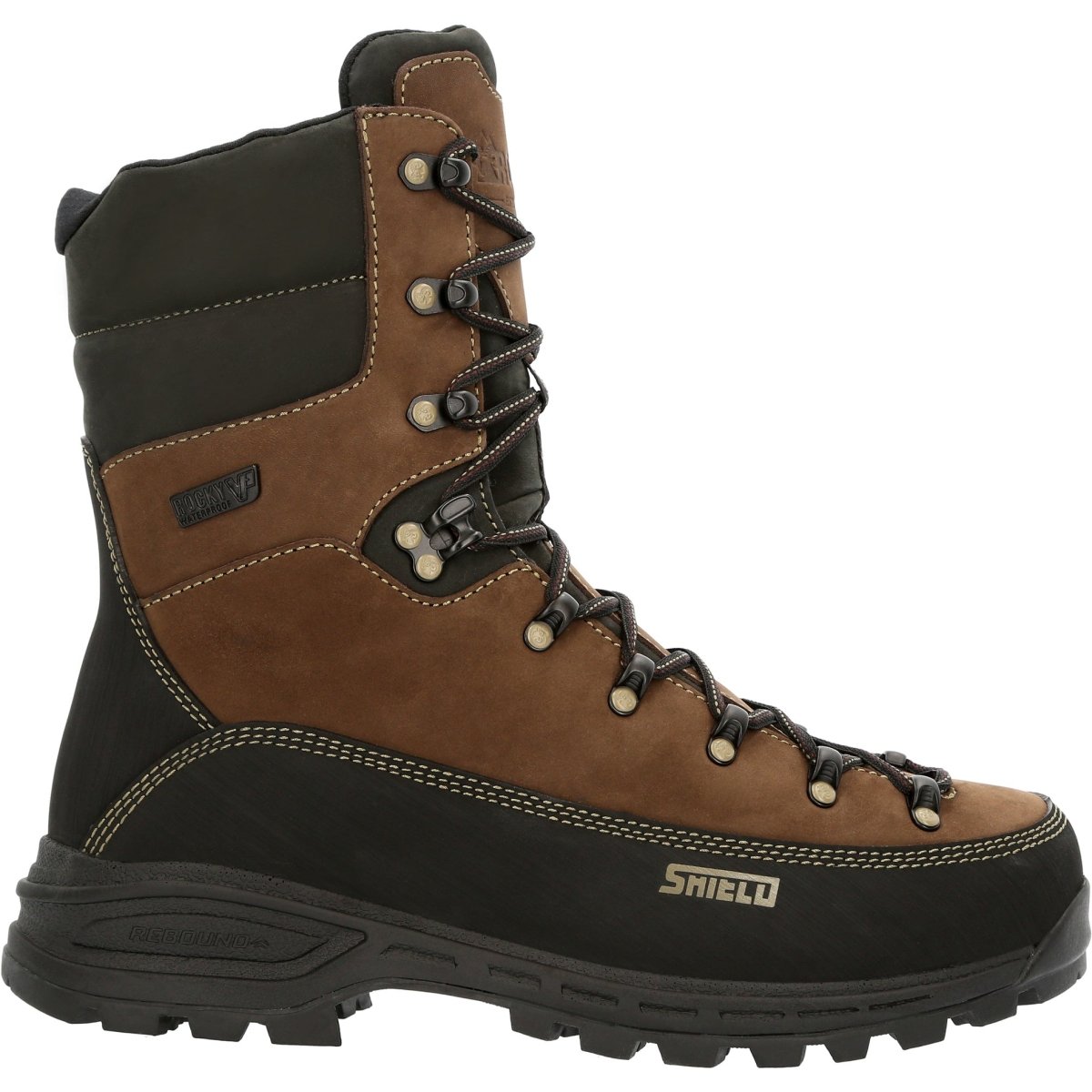 Rocky Mtn Stalker Pro Men's Waterproof 400G Insulated Mountain Boots Rks0529 In Brown - TLW Shoes