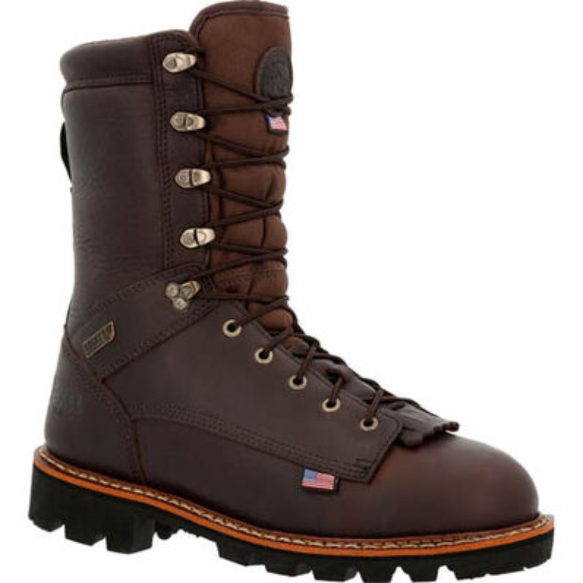 Rocky Elk Stalker Usa Men's Waterproof Outdoor Soft Toe Boots Rks0549 In Brown - TLW Shoes