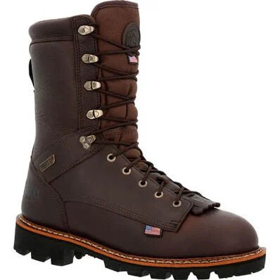 Rocky Elk Stalker Usa Men's Waterproof Outdoor Soft Toe Boots Rks0564 In Brown - TLW Shoes