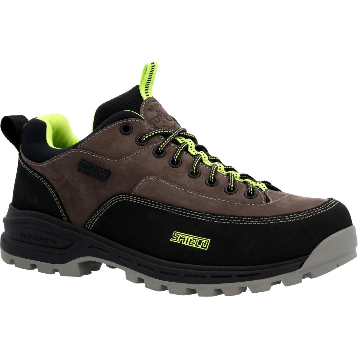 Rocky Mountain Stalker Pro Men's Waterproof Mountain Oxford Shoe Rks0567 In Grey - TLW Shoes