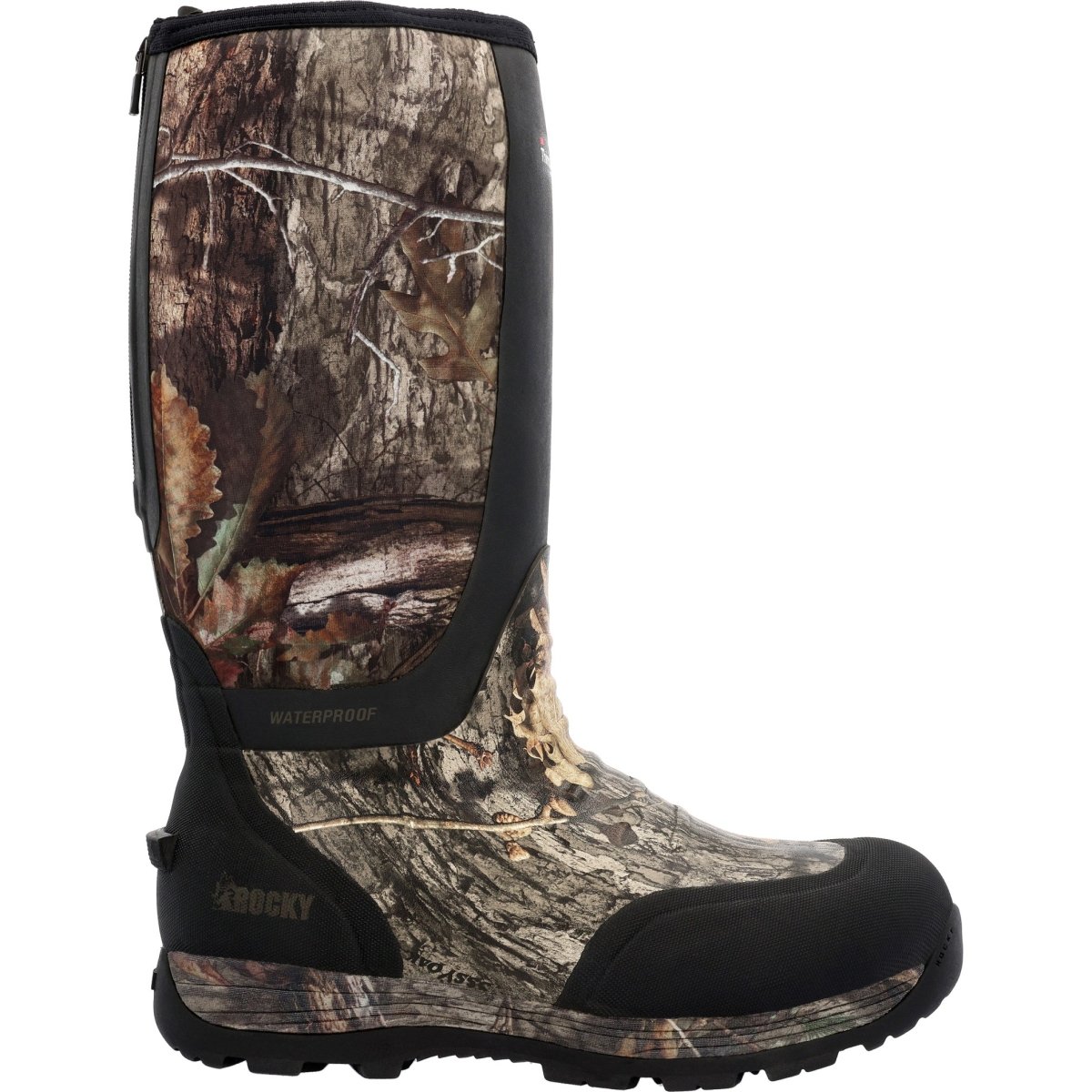 Rocky Stryker Men's 800G Insulated Pull - On Boots Rks0601 In Mossy Oak - TLW Shoes